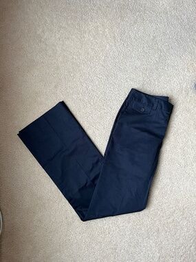 NWT Banana Republic Navy Trousers Martin Fit Women's 2